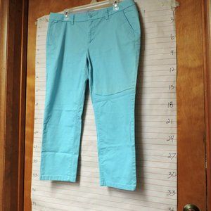JCP women's pants sz 12 blue-green